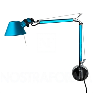 Artemide Tolomeo Micro Wandlamp Blauw