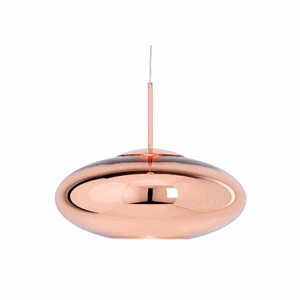 Tom Dixon Copper Shade Hanglamp Wide Koper LED
