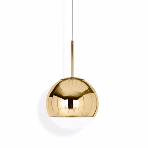 Tom Dixon Mirror Ball Hanglamp Goud Klein LED