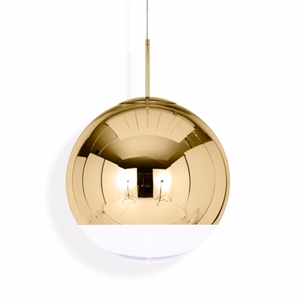 Tom Dixon Mirror Ball Goud Hanglamp Groot