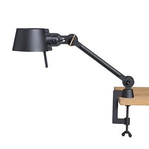Tonone Bolt Single Arm Short Table Lamp Black with clip