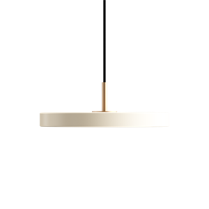 Umage Asteria Mini Hanglamp Wit met Messing Top