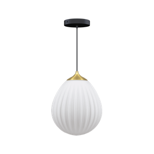 Umage Around The World Hanglamp Medium Messing/ Zwart