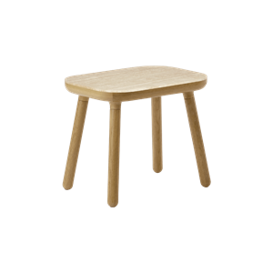 Umage Paff Bijzettafel Hoog Eiken/Travertijn