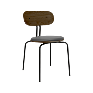 Umage Curious Eetkamerstoel Gerookt Eiken/ Zwart/Antraciet