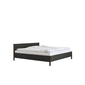 RYE Veng Bedframe 150x200 Re-Wool 198/Gerookt Eiken