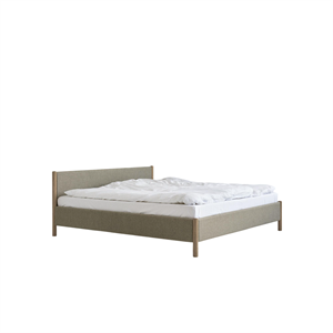 RYE Veng Bedframe 180x200 Re-Wool 218/Zeepbehandeld Eiken