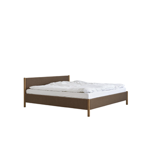 RYE Veng Bedframe 150x200 Re-Wool 378/Geolied Eiken