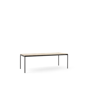 &Tradition Ville AV26 Buiteneettafel Groot 220x90 Warm Zwart