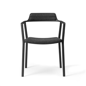 Vipp 451 Eettafel Stoel Wol Grijs