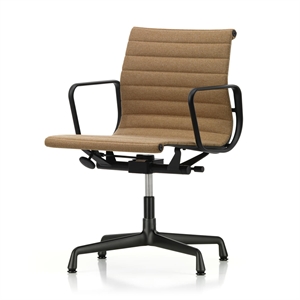 Vitra Aluminium EA 132 Bureaustoel Met Draaibare Armleuning Papyrus