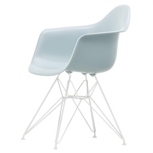 Vitra Eames Plastic RE DAR Eetkamerstoel Ice/Wit