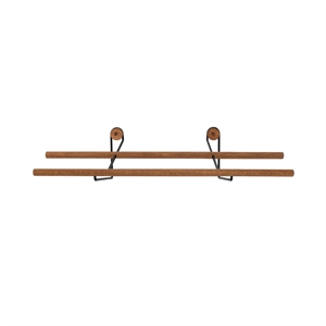 We Do Wood Schoenenrek Schoenenplank Klein Eiken/ Messing