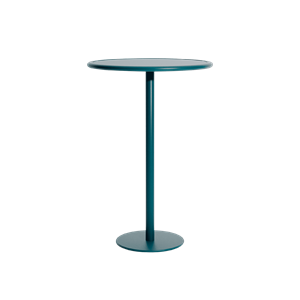 Petite Friture WEEKEND Hoge Cafétafel Ø70 Oceaanblauw