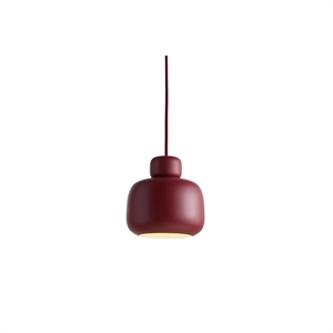 Houten Hanglamp in Rood