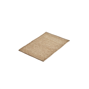 Woud Rombo Mat 40x60 Bruin